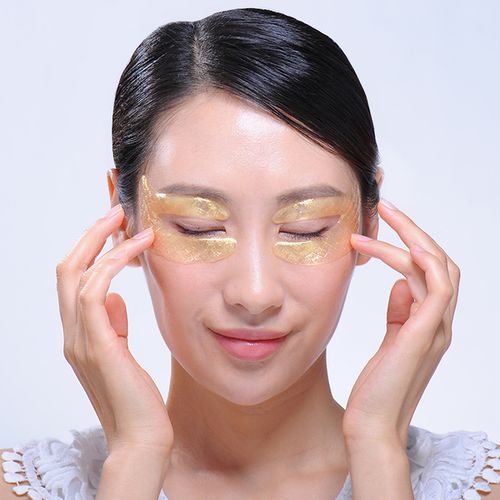 可贝尔黄金鱼子眼纹消眼贴膜金纯精华淡化细纹眼袋黑眼圈补水眼膜