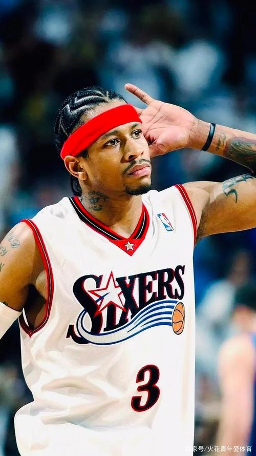 阿伦·艾弗森壁纸(银色调)