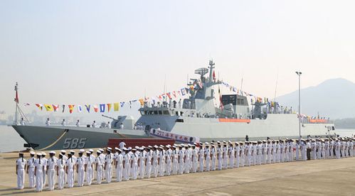 中国海军已有8艘056护卫舰服役(组图)