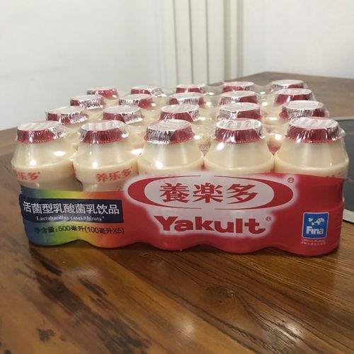 购客养乐多活性乳酸菌100ml20瓶整箱早餐饮品冷藏酸奶含乳饮料低糖味