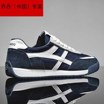 乔 丹(中国)专卖休闲鞋阿甘鞋男年新款阿甘鞋子复古透气休闲运动平底
