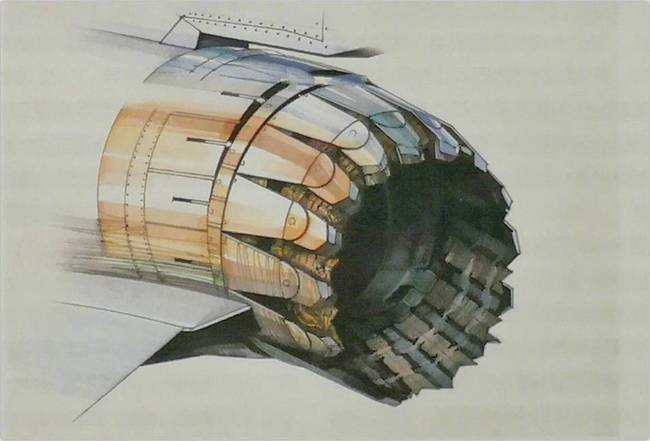 歼10战机矢量推力发动机亮相