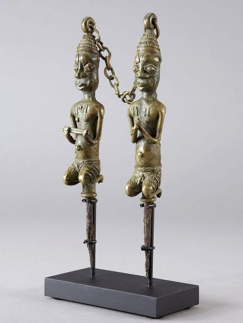 尼日利亚约鲁巴figurenpaar.