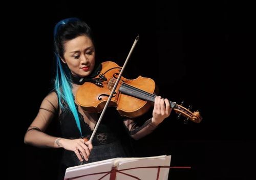 不同于人们对于中提琴演奏家那种严肃,内敛的刻板印象,展现在观众