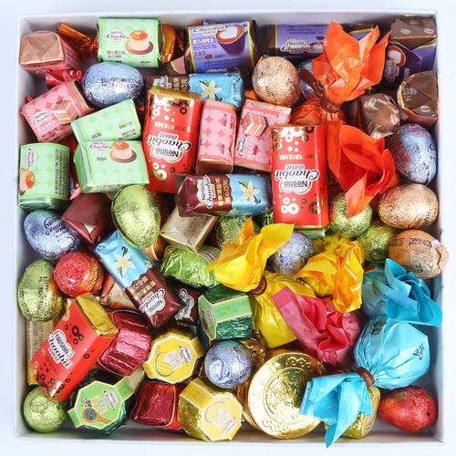 预售徐福记巧克力糖果5斤混合整箱散装喜糖年货送礼代可可脂混合口味2