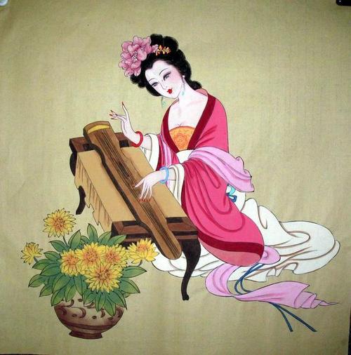 中国优秀国画仕女图欣赏