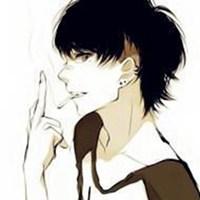 微信动漫卡通头像男生绅士高冷【点击鼠标右键下载】