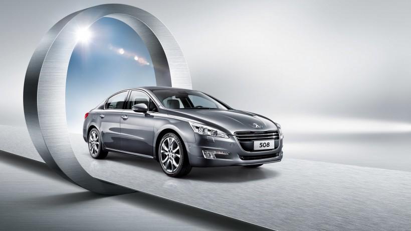 东风标致508汽车桌面壁纸第7张