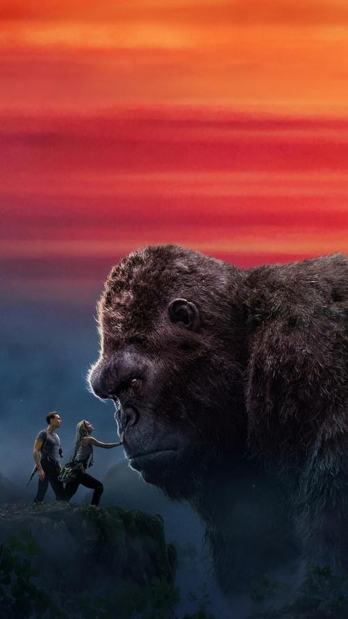 金刚:骷髅岛 kong: skull island(2017),锁屏图片,高清手机壁纸,影视