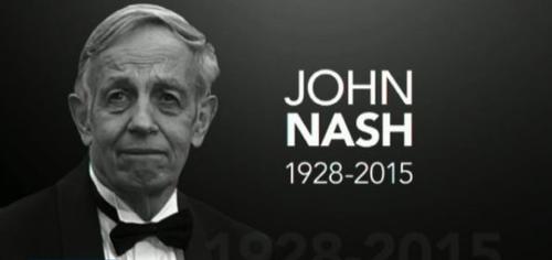 诺奖得主约翰·纳什(来源:美国《新闻周刊》网站)