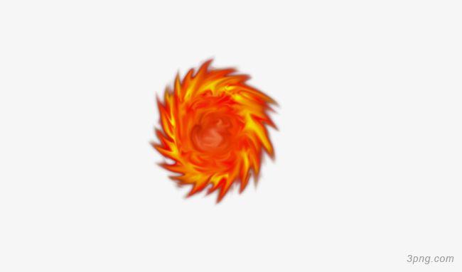 火球png素材透明免抠图片-其他元素