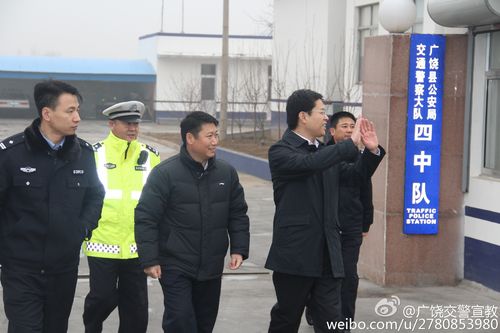 广饶县政府领导到我大队基层中队和辖区危化品运输企业检查指导工作