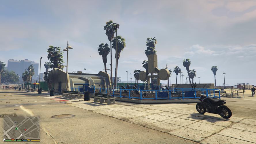 gta5游戏(洛圣都)与现实美国(洛杉矶)对比图一览