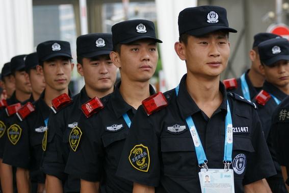 南京特警龙虎突击队进入开幕式核心区安保