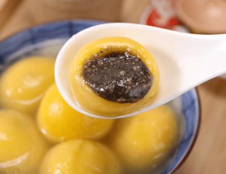 【大黄米汤圆】皮薄馅大,甜而不腻,是家的味道