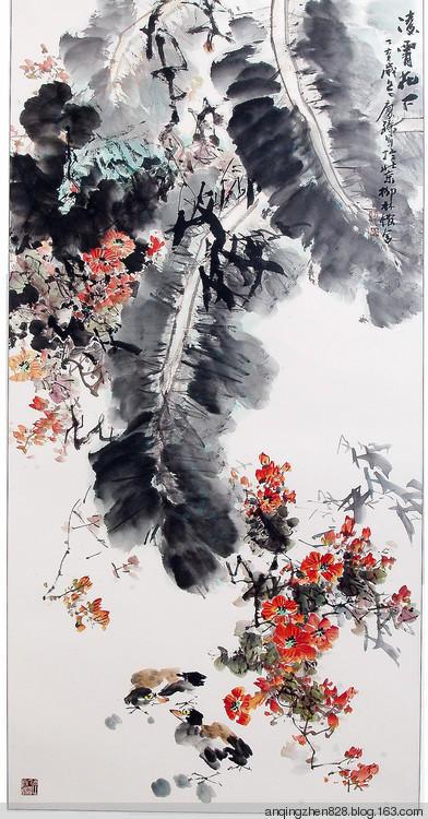 安庆臻的国画花鸟 ----- 心仪丹青 至善至美
