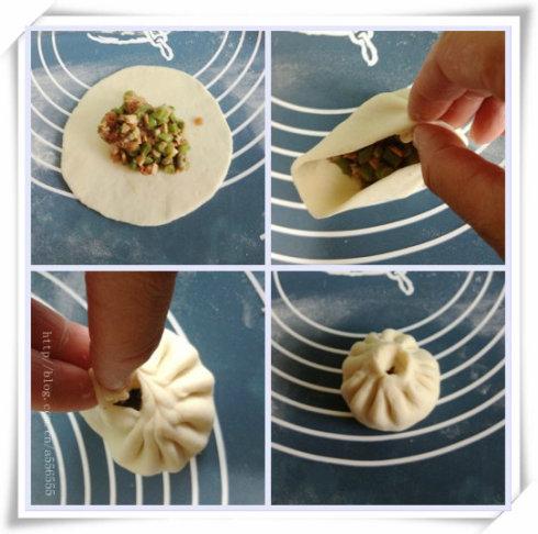 五步包出鱼嘴包详解扬州包子制作过程
