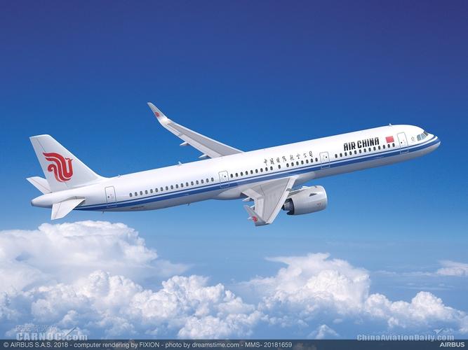 空中客车向国航交付其首架a321neo飞机