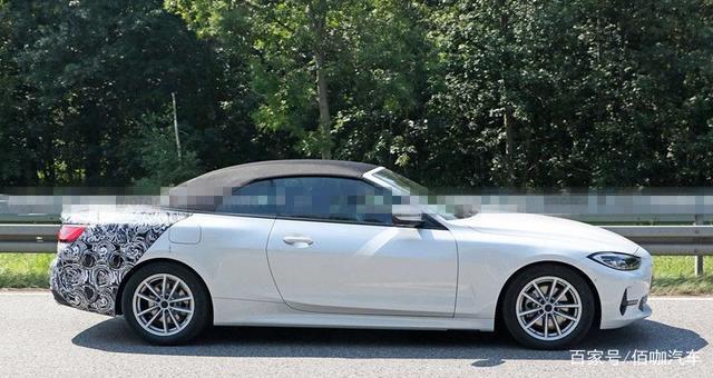 2021款宝马4系敞篷版谍照曝光 大双肾格栅/10月全球首发