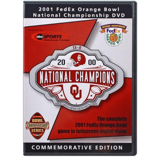 oklahoma sooners 2001 fedex orange bowl national