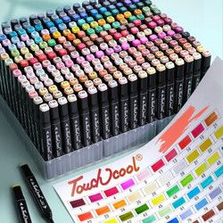 touchcool马克笔套装262色