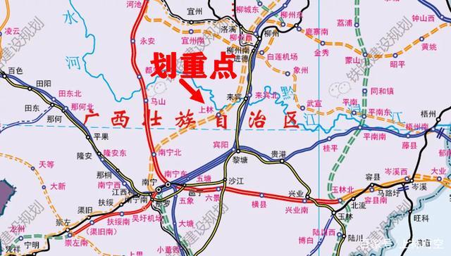 期待!南衡高铁站点示意图,过境上林并设站的可能性有多大?