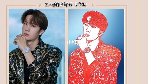 王一博肖像剪纸_王一博_家居家装_家居装饰