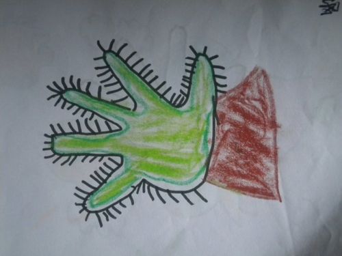 我的小班绘画作品