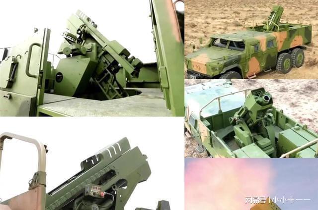 世界军用越野车系列36全球外形最科幻的猛士6x6120mm新型迫击炮