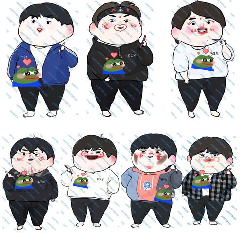 原创饭制tnt时代少年团胖胖崽q版set【12月9日发完】