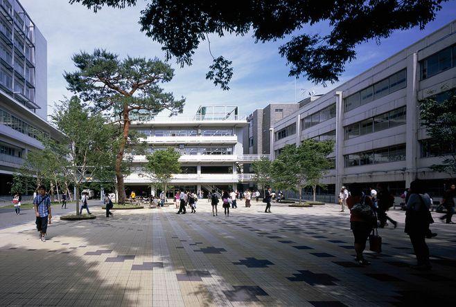 works / 成城大学 正门前中庭 - オンサイト计画设计事务所