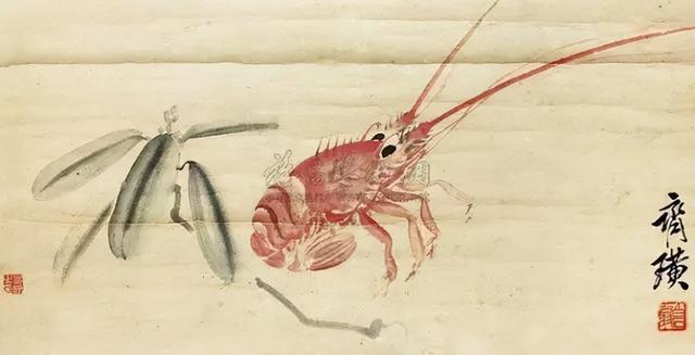 教你7步画齐白石的虾,太珍贵了|花鸟画|画家|书法_网易订阅