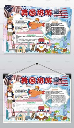 北美洲旅游城市地理手抄报