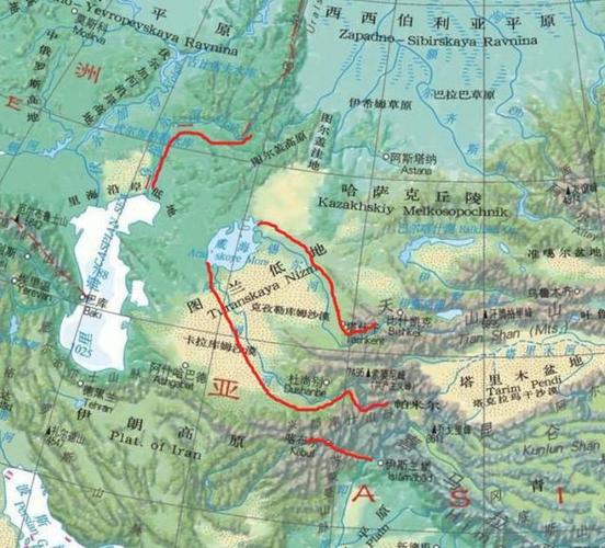 亚洲非中国21大河流1