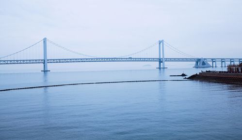 大连星海广场跨海大桥风光