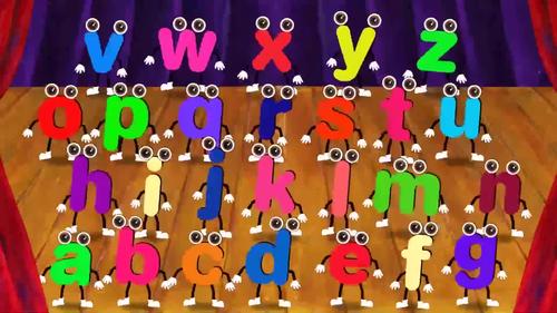 儿童教育英文歌曲:《abc song》字母歌(一)