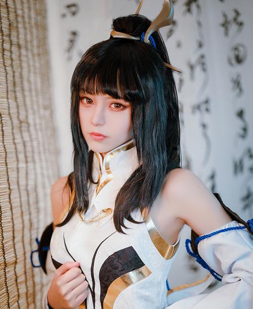 游戏《王者荣耀》上官婉儿cosplay,女孩重现角色的魅力之处