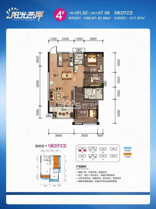 南宁阳光西岸楼盘怎么样? 目前有少量80-92㎡新品在售