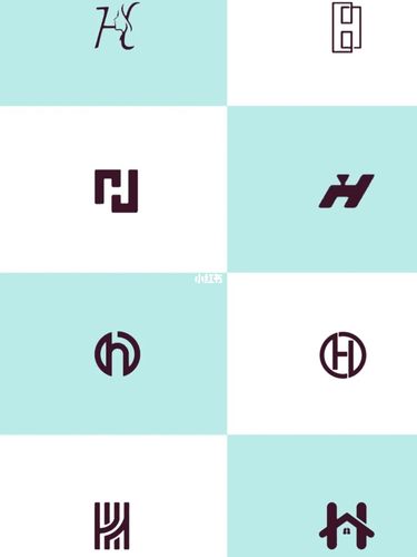 字母logo设计——h字母logo设计_logo设计_素材_素材