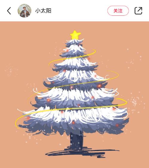 备忘录圣诞树大赛# 想看看你们画的圣诞树