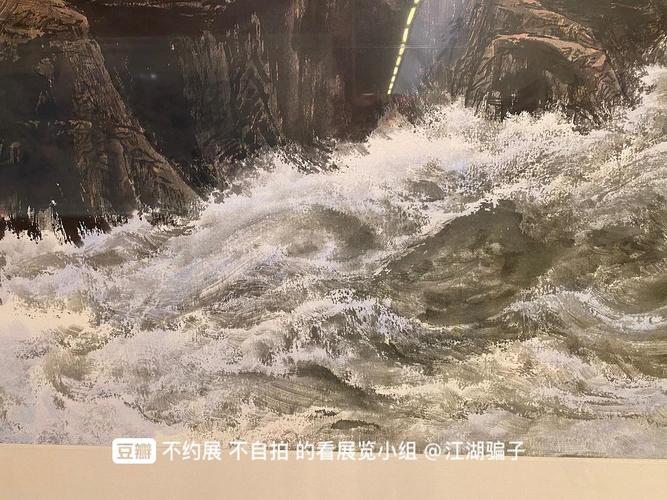 北京看展中国美术馆听黄河涛声徐惠君绘画艺术展