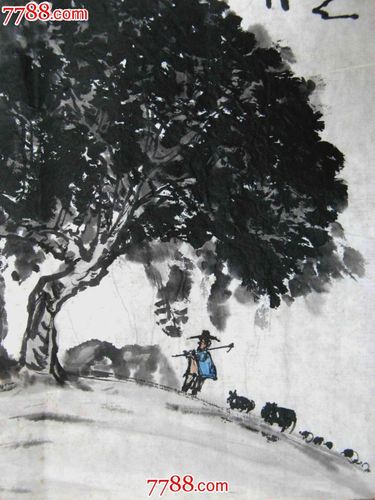 大树乘凉-价格:30.0000元-se24918486-山水国画原作