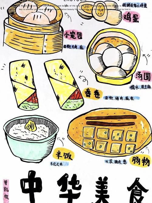 美食_绘画_中华美食_艺术_画室_美术