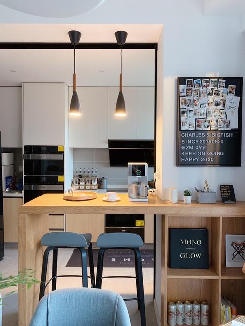 小户型救星来了装了1㎡吧台后空间瞬间变大颜值更高了