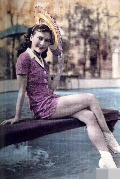 电影皇后陈云裳生前旧照曝光曾与胡蝶周璇齐名