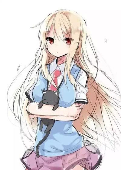 二次元少女图 动漫女图 动漫女头 女头 动漫头像