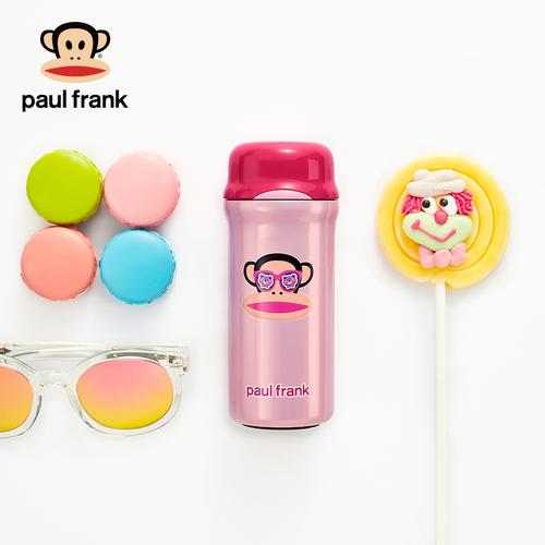 paulfrank/大嘴猴保温杯女便捷可爱卡通学生儿童水杯创意杯子礼物