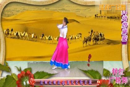 钟红广场舞《天边的骆驼》编舞:午后骄阳 2018广场舞视频大全