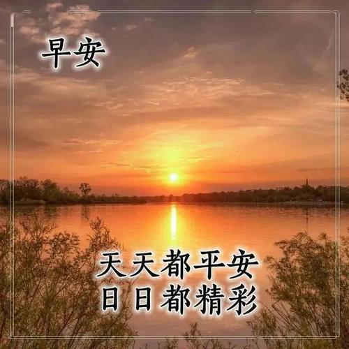 上午好新的一天非常漂亮的早上好图片简短的早安问候语