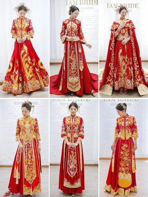 54款秀禾服|龙凤褂|中式嫁衣备婚【建议收藏_秀禾服_备婚_新娘_龙凤褂